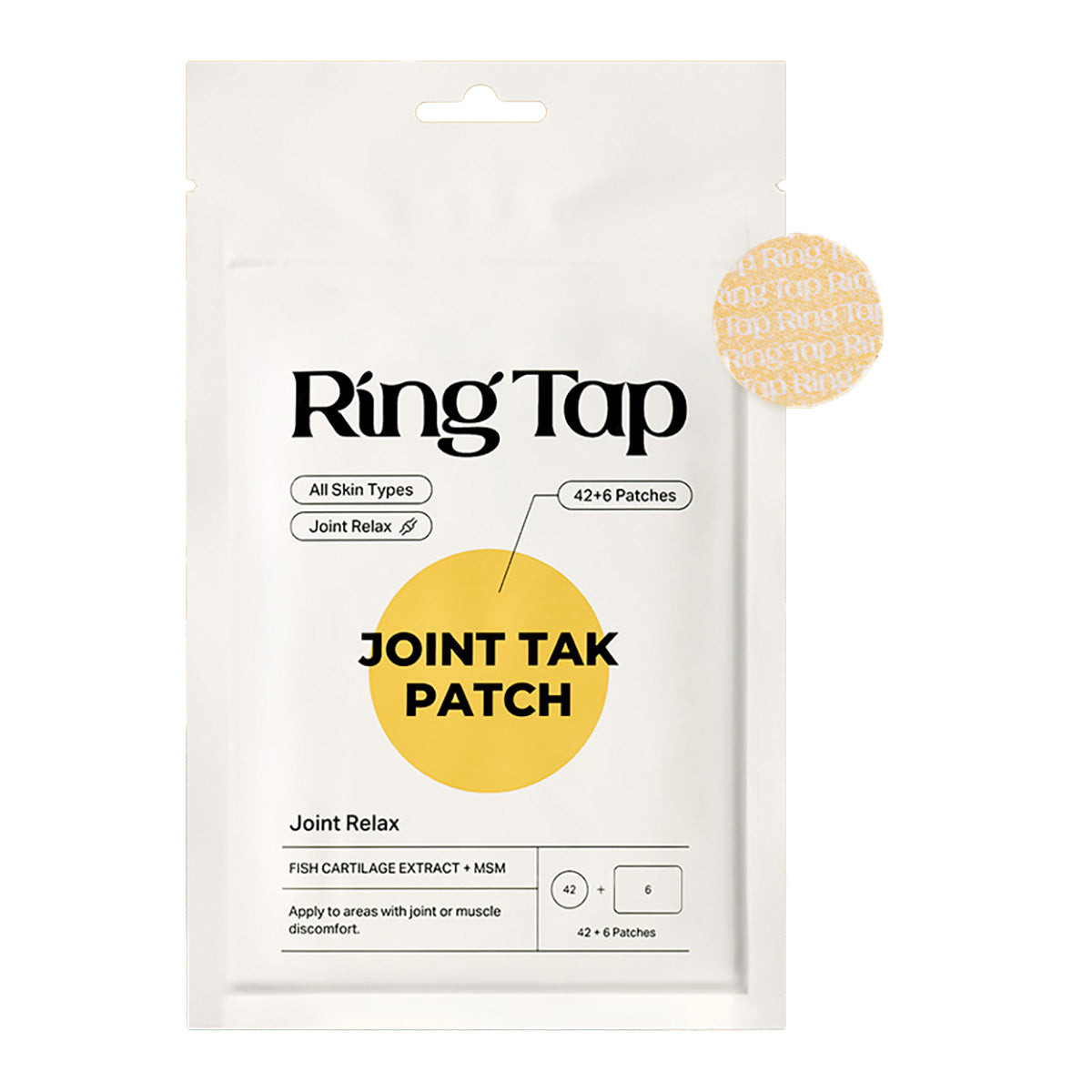 RingTap Joint Care Patch for Joint Support (48 Parches)