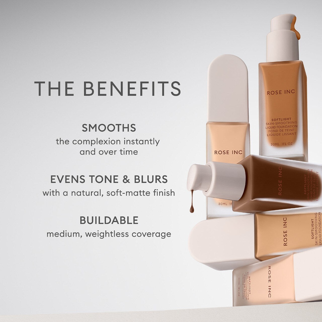 ROSE INC SoftLight Skin Smoothing Liquid Foundation