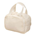 Rui Rui Multi Compartment Travel Makeup Bag | Beige