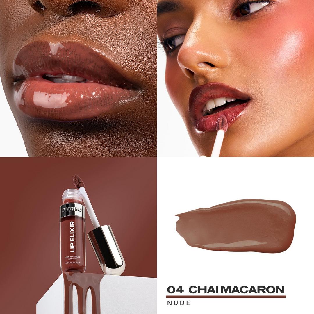 Sacheu Lip Glaze Elixir | Chai Macaron