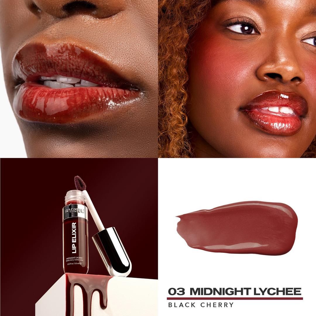 Sacheu Lip Glaze Elixir | Midnight Lychee