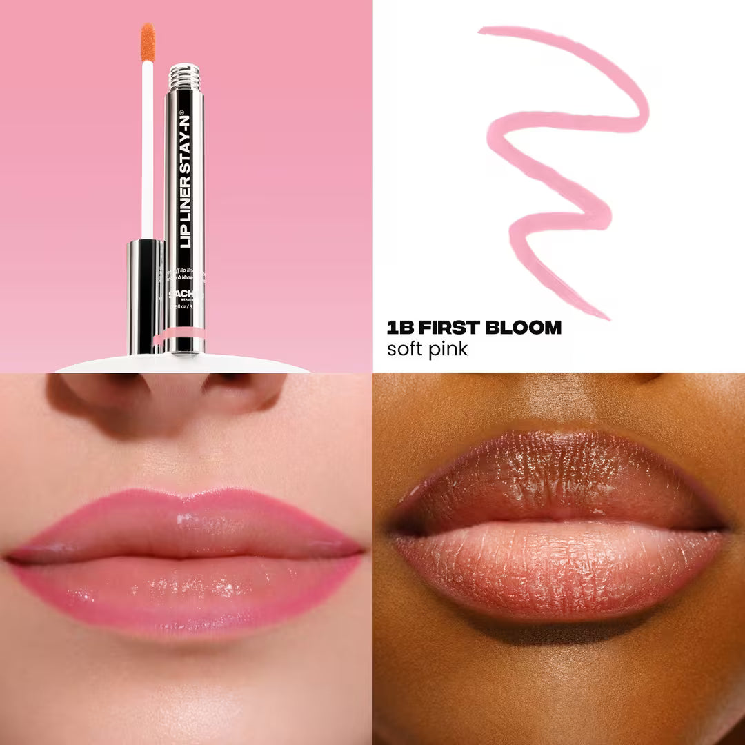 Sacheu Lip Liner STAY-N Peel Off Lip Liner Tattoo | 1B First Bloom