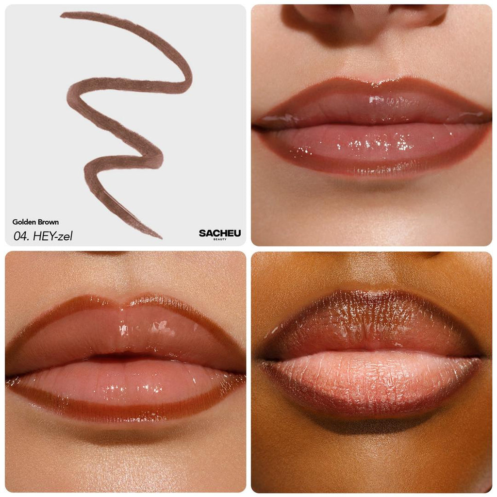 Sacheu Lip Liner STAY-N Peel Off Lip Liner Tattoo | 04 HEY-zel