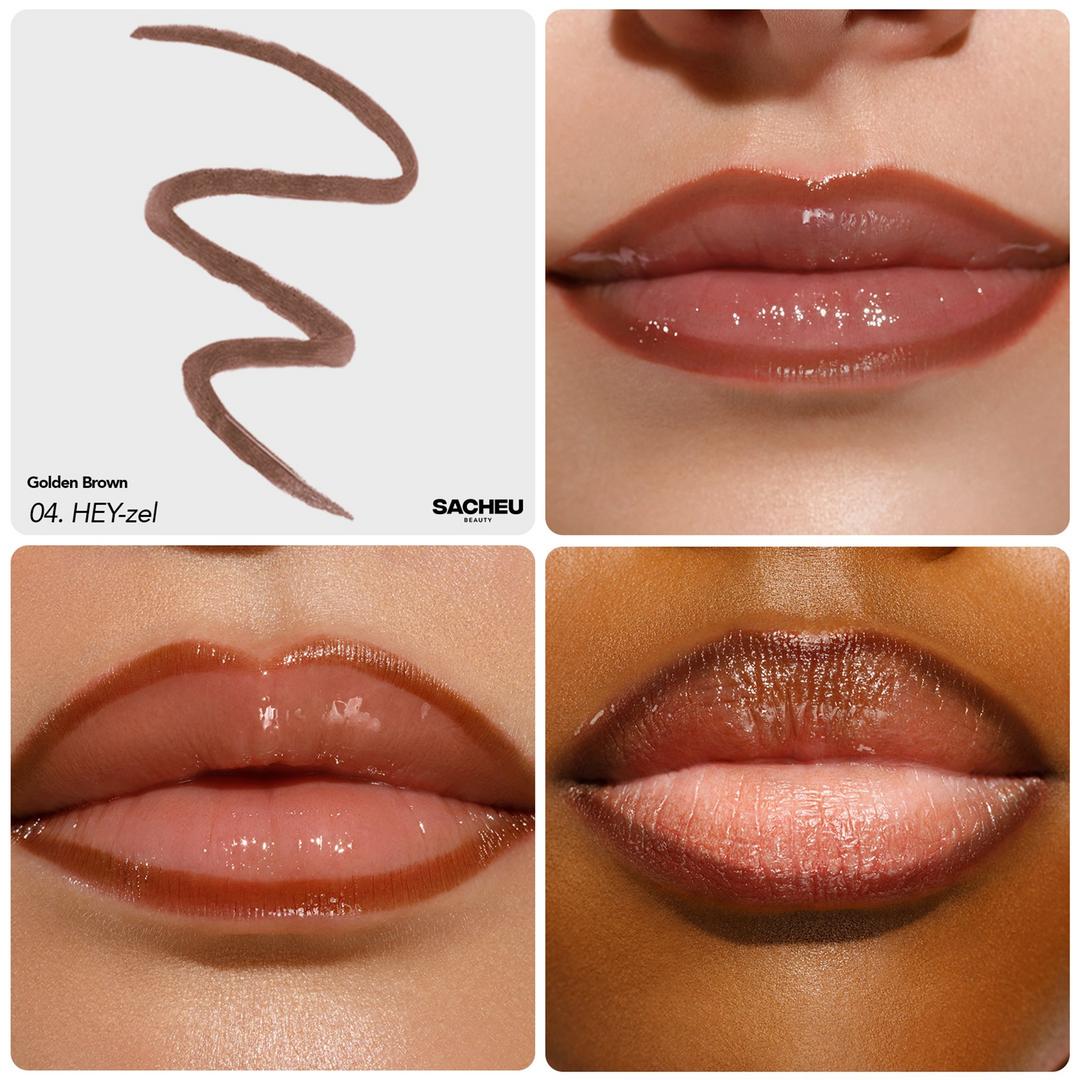 Sacheu Lip Liner STAY-N Peel Off Lip Liner Tattoo | 04 HEY-zel