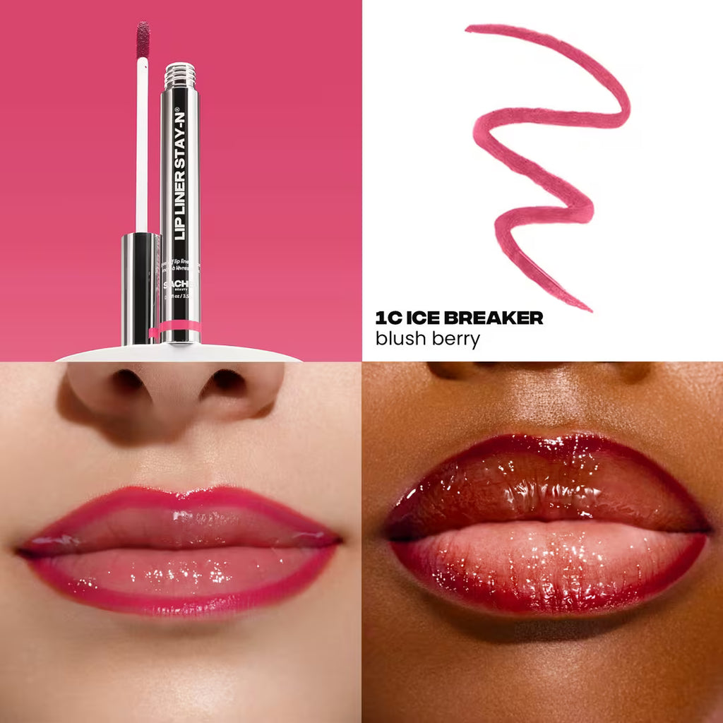 Sacheu Lip Liner STAY-N Peel Off Lip Liner Tattoo | 1C Ice Breaker