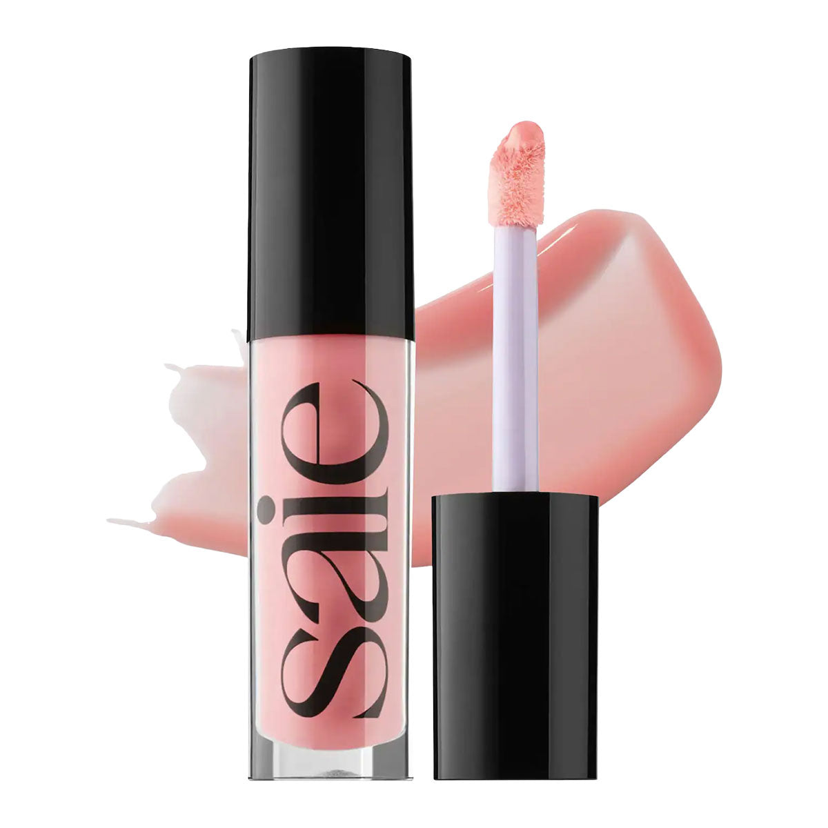 Saie Glossybounce Hydrating Lip Oil | Bubble