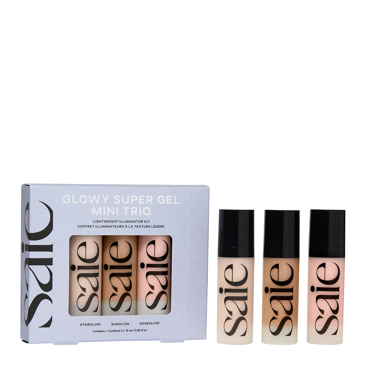 Saie Mini Glowy Super Gel Trio Gift Set