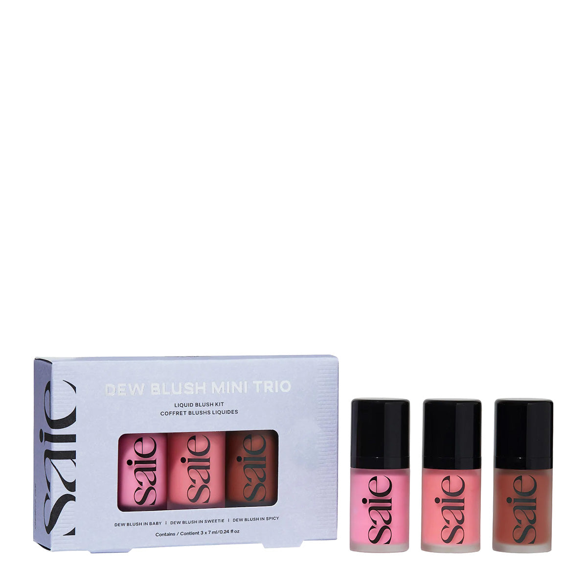 Saie Mini Dew Blush Trio Gift Set