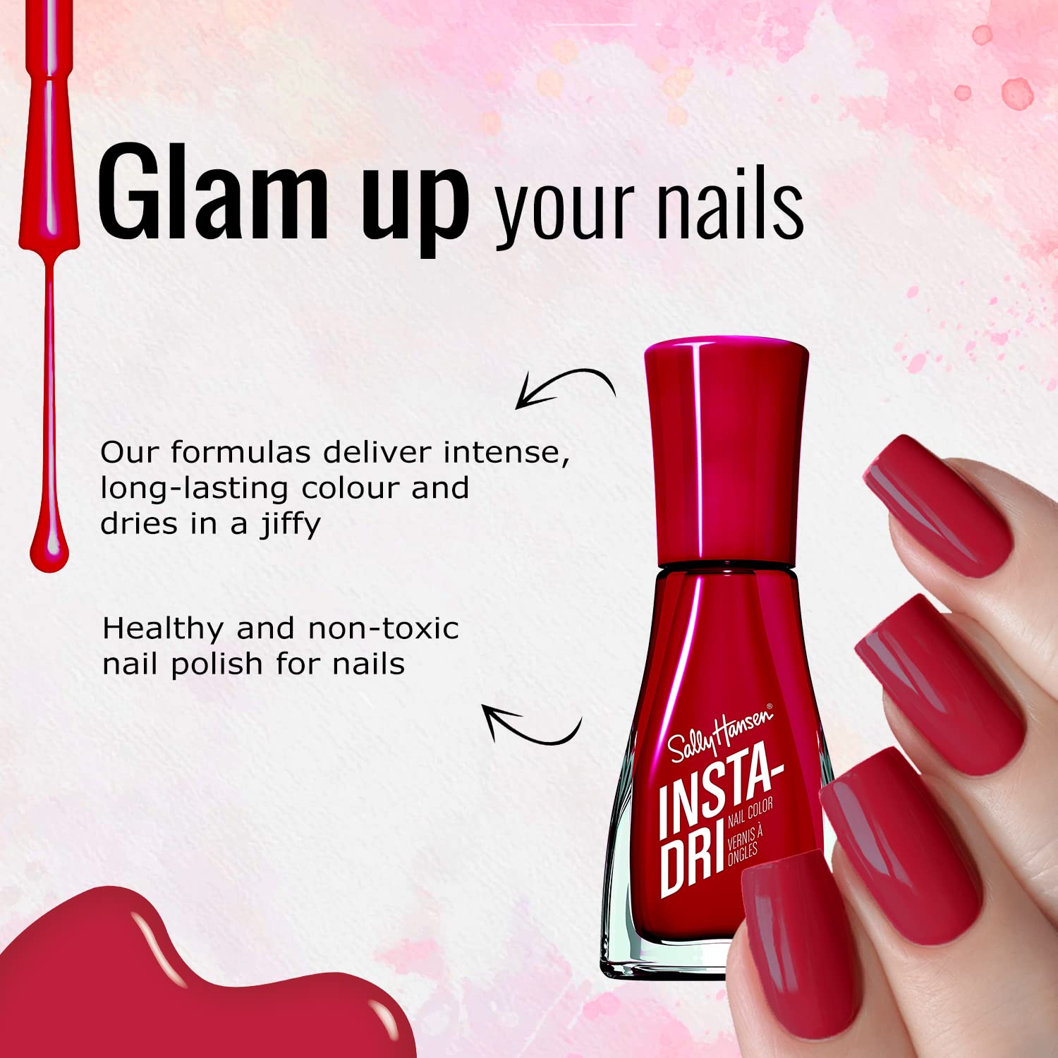 Sally Hansen Insta Dri Nail Color | Let's Jam
