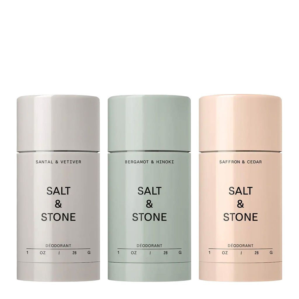 Salt & Stone Mini Deodorant Discovery Set