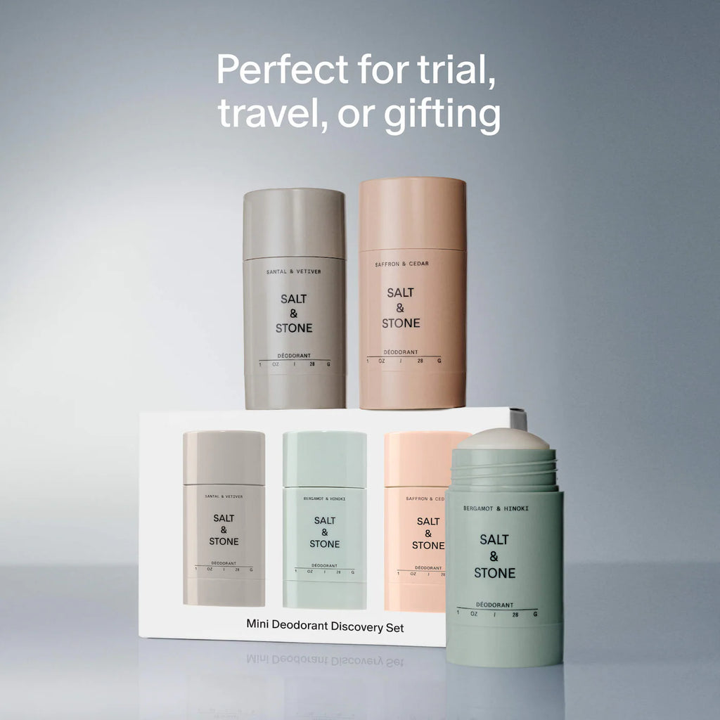 Salt & Stone Mini Deodorant Discovery Set