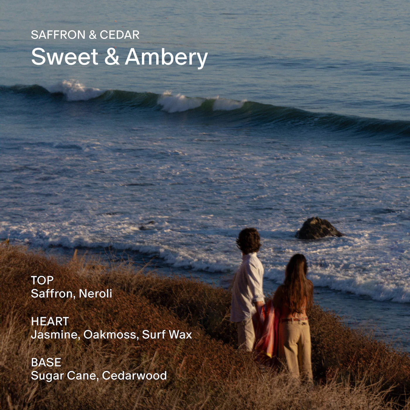 Salt & Stone Saffron & Cedar Body and Hair Fragrance Mist 100 ml / 3.4 oz