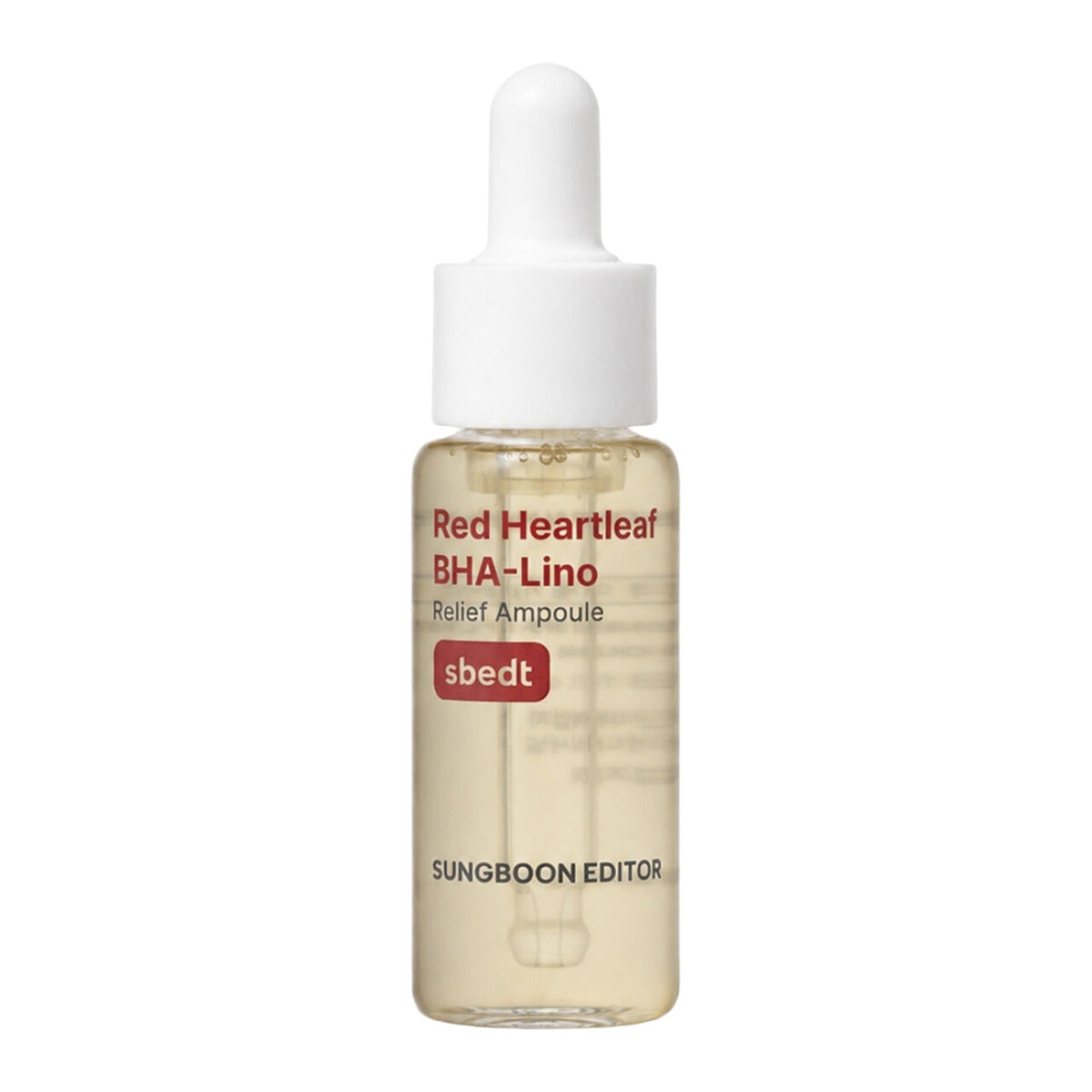 Sungboon Editor Red Heartleaf BHA-Lino Relief Ampoule Mini 10 ml