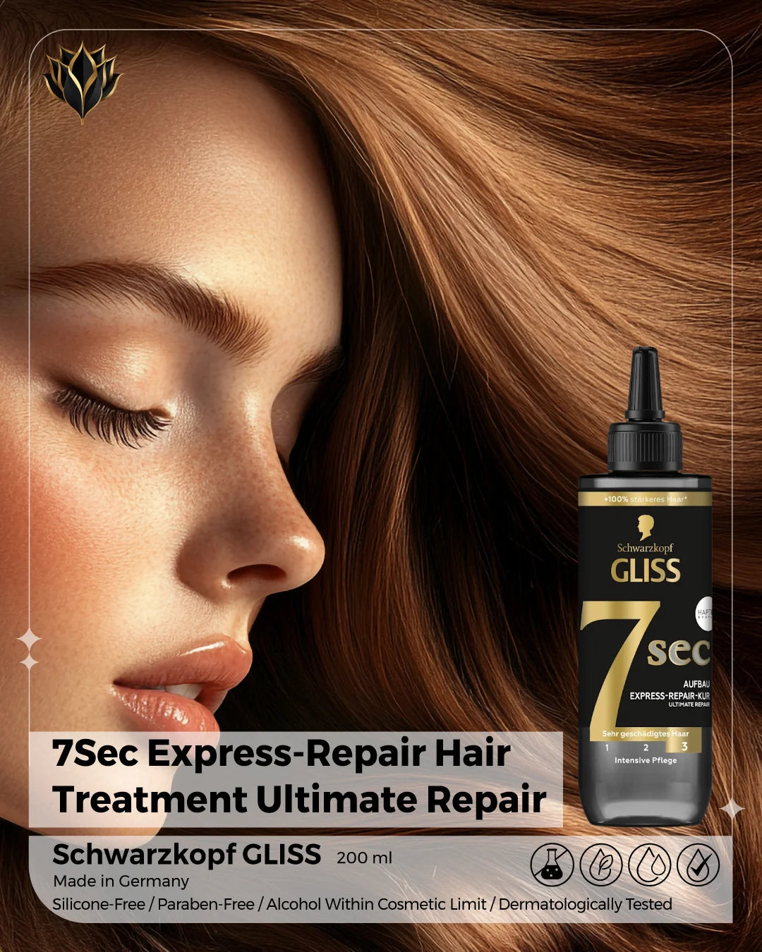 Schwarzkopf Gliss Ultimate Repair 7 Sec Express Repair Treatment 200 ml