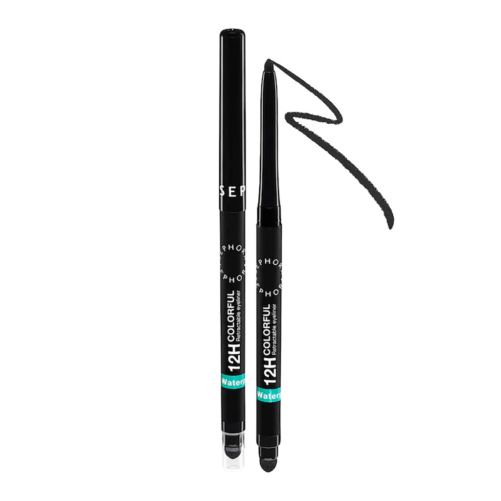 Sephora Collection 12H Retractable Eyeliner | 01 Matte Black