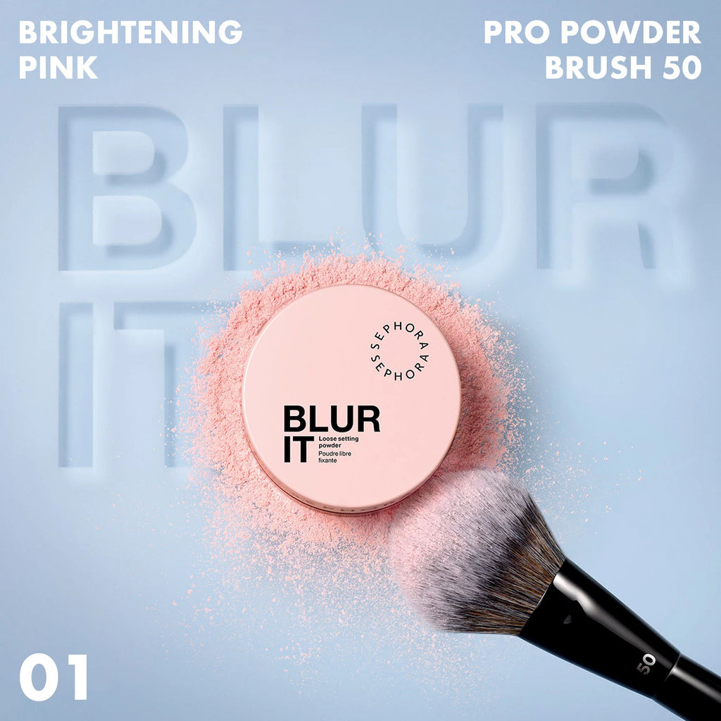 Sephora Collection Blur It Loose Setting Powder | 01 Brightening Pink