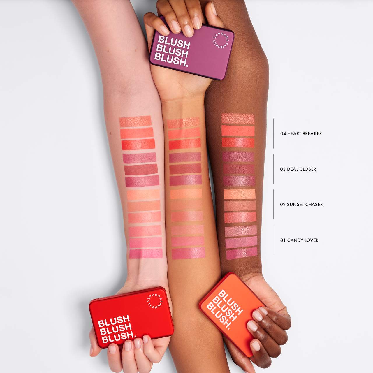 Sephora Collection Blush Blush Blush. Cream & Powder Palette | 01 Candy Lover
