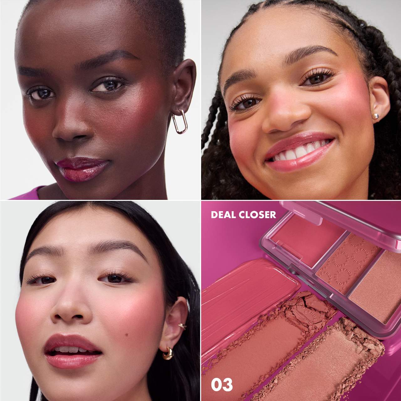 Sephora Collection Blush Blush Blush. Cream & Powder Palette | 03 Deal Closer