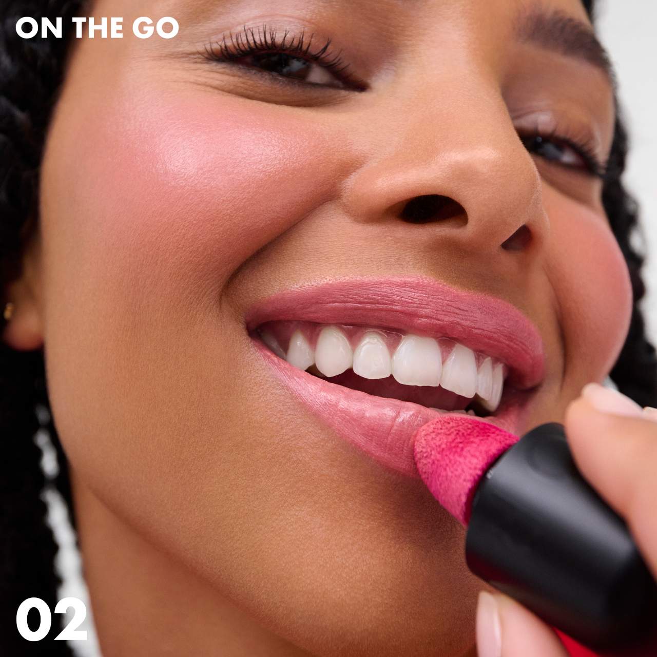 Sephora Collection Blush & Go Longwear Matte Liquid Blush For Lip and Cheek | 06 On Fire