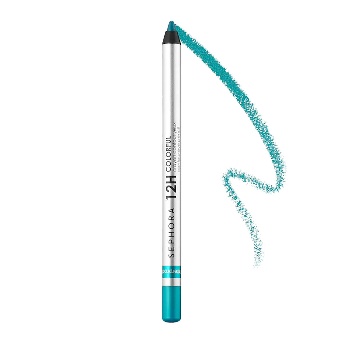 Sephora Collection 12H Colorful Contour Eye Pencil | 50 Peacock Blue (Shimmer)