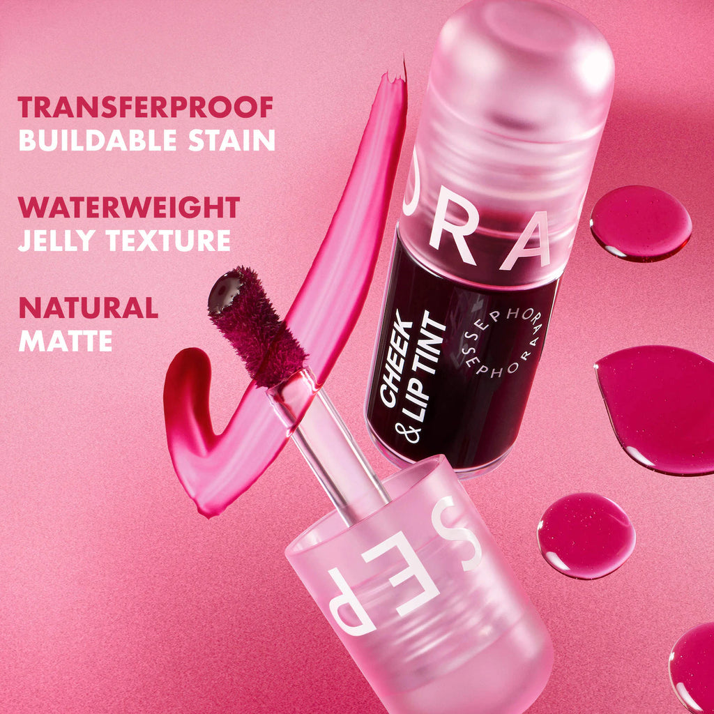 Sephora Collection Cheek & Lip Long-Lasting Gel Tint | 01 Pink Splash