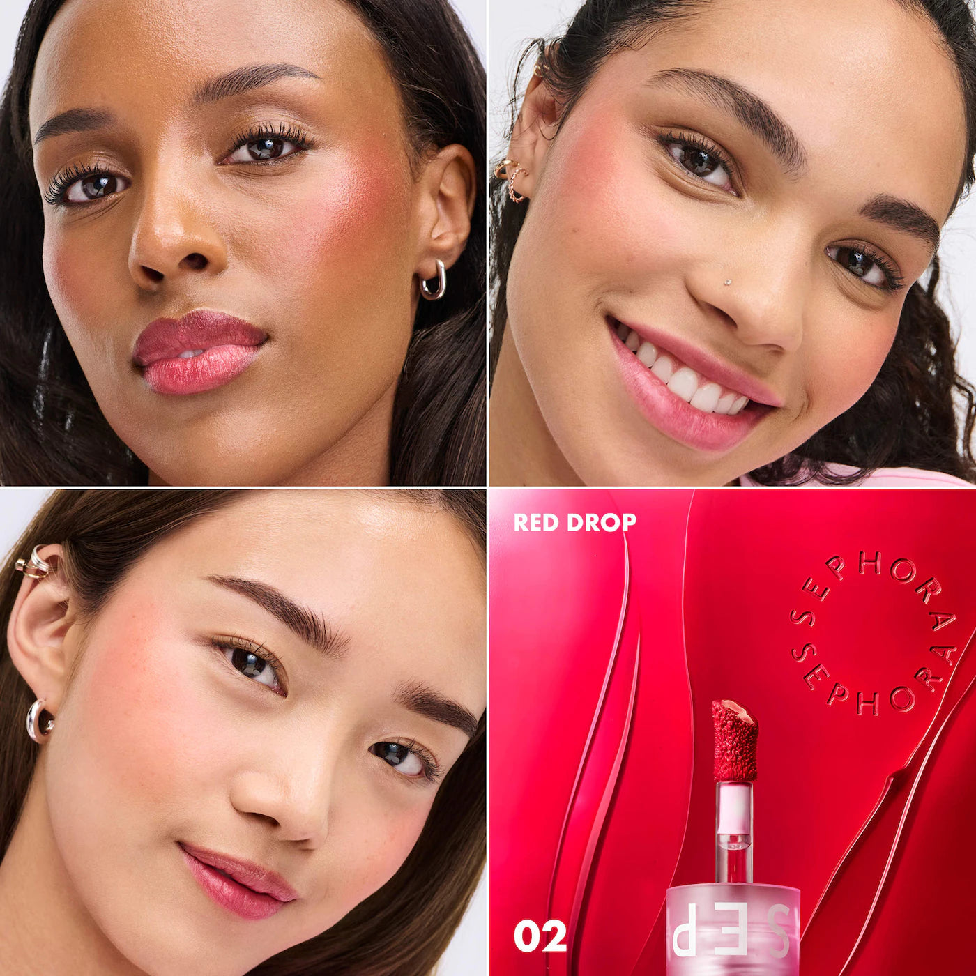 Sephora Collection Cheek & Lip Long-Lasting Gel Tint | 02 Red Drop