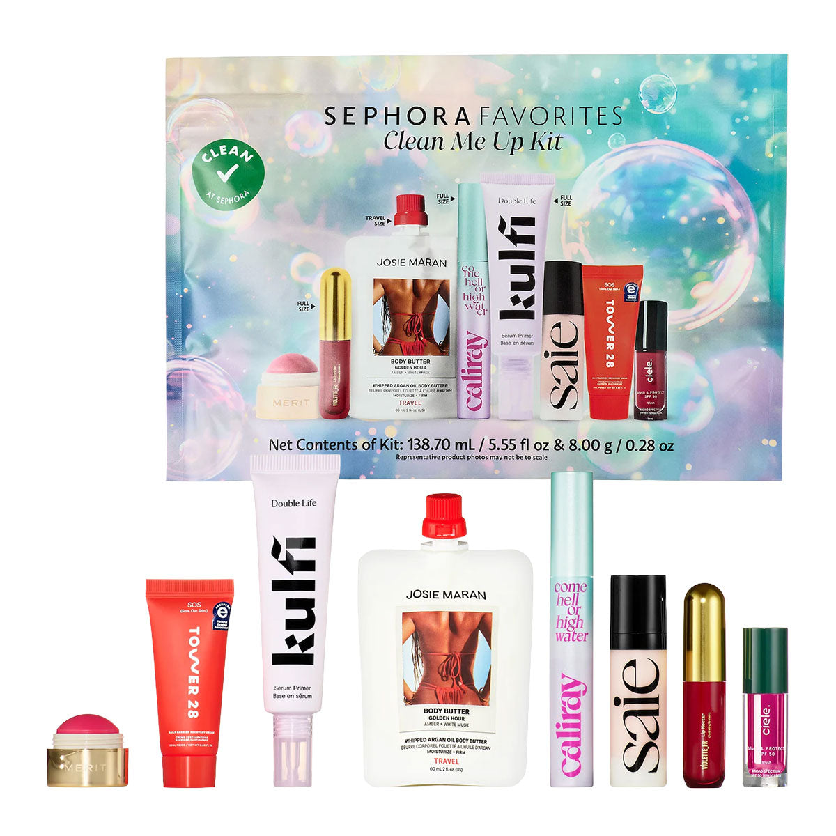 Sephora Favorites Clean Me Up Kit Makeup Value Set