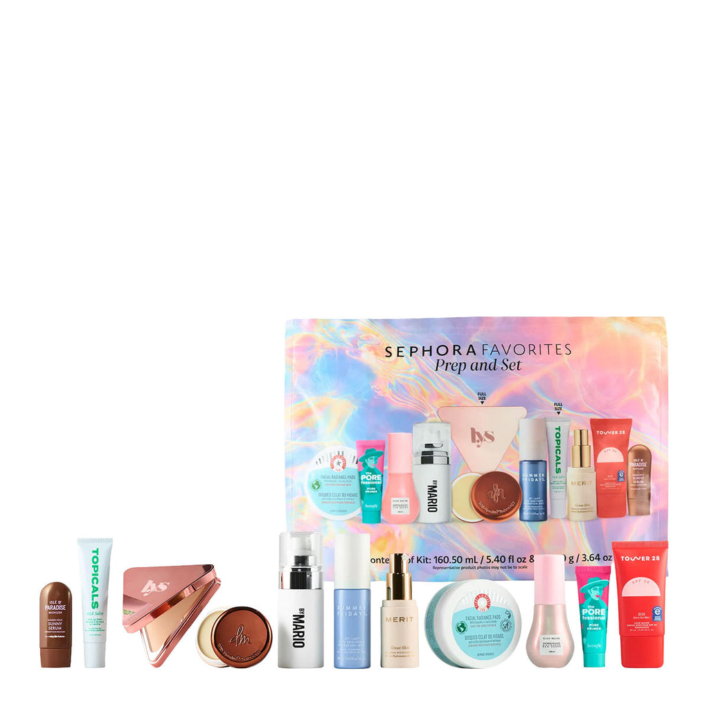 Sephora Favorites Prep & Set Makeup and Skincare Value Set