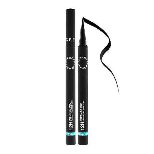 Sephora Collection Intense Ink 12H Classic Felt Eye Liner | 01 Deep Black