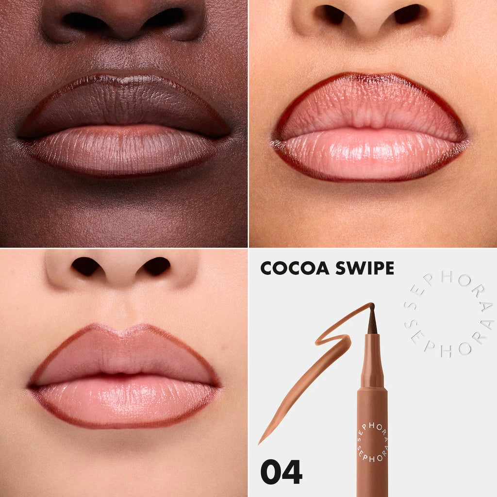Sephora Collection Lip Tint Felt Lip Stain & Liner | 04 Cocoa Swipe