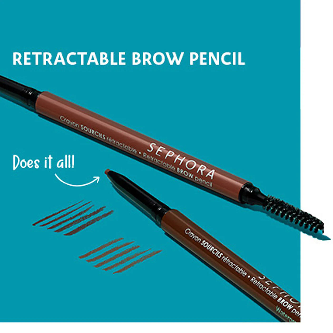Sephora Collection Retractable EyeBrow Pencil | 08 Chocolate Brown