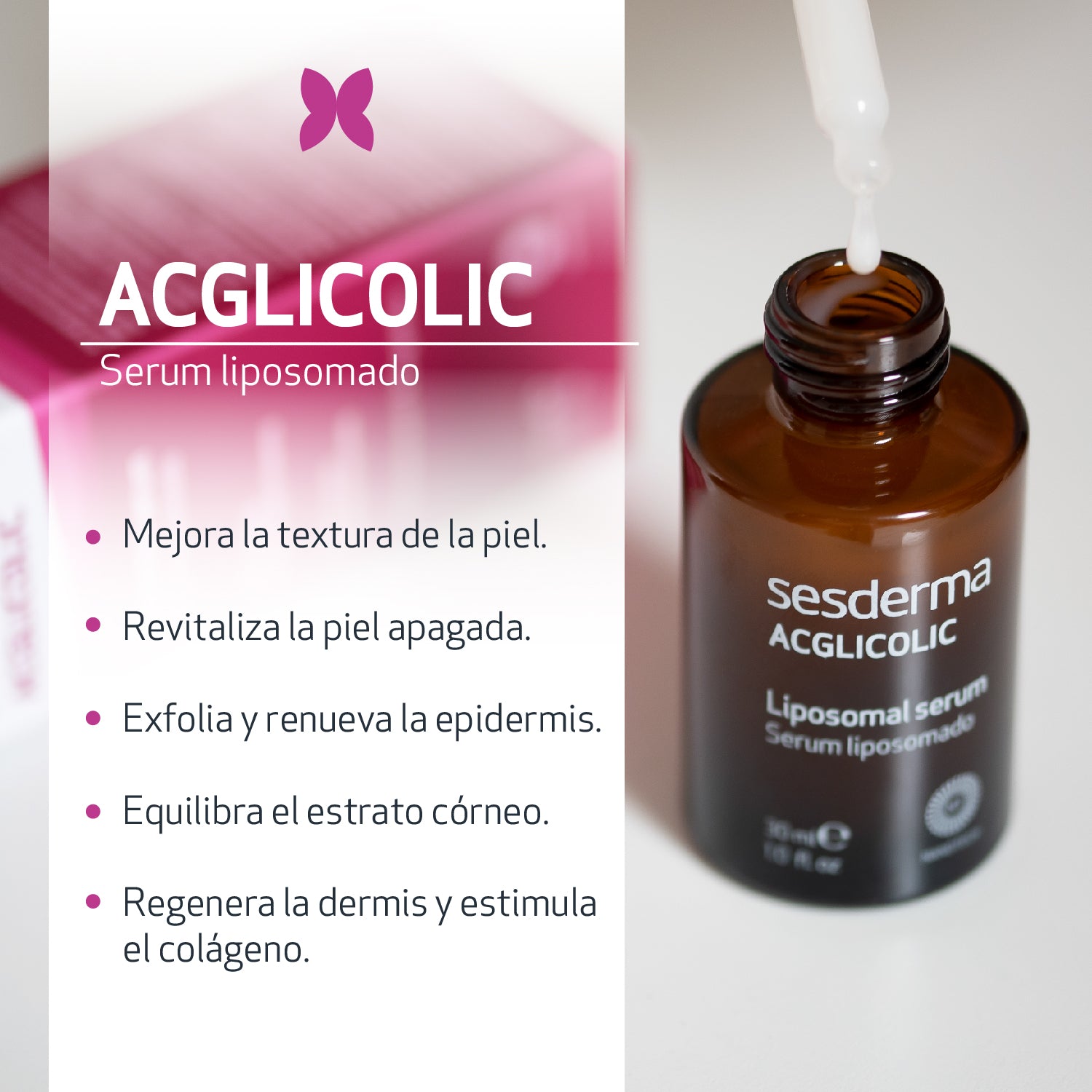 Sesderma ACGLICOLIC Liposomal Serum 30 ml / 1.0 oz