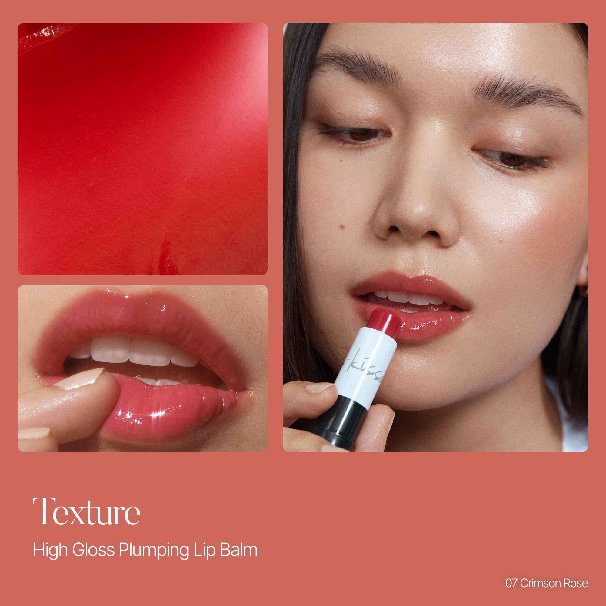 shaishaishai SUN-KISSED Plump Lip Balm 4 g | 07 Crimson Rose