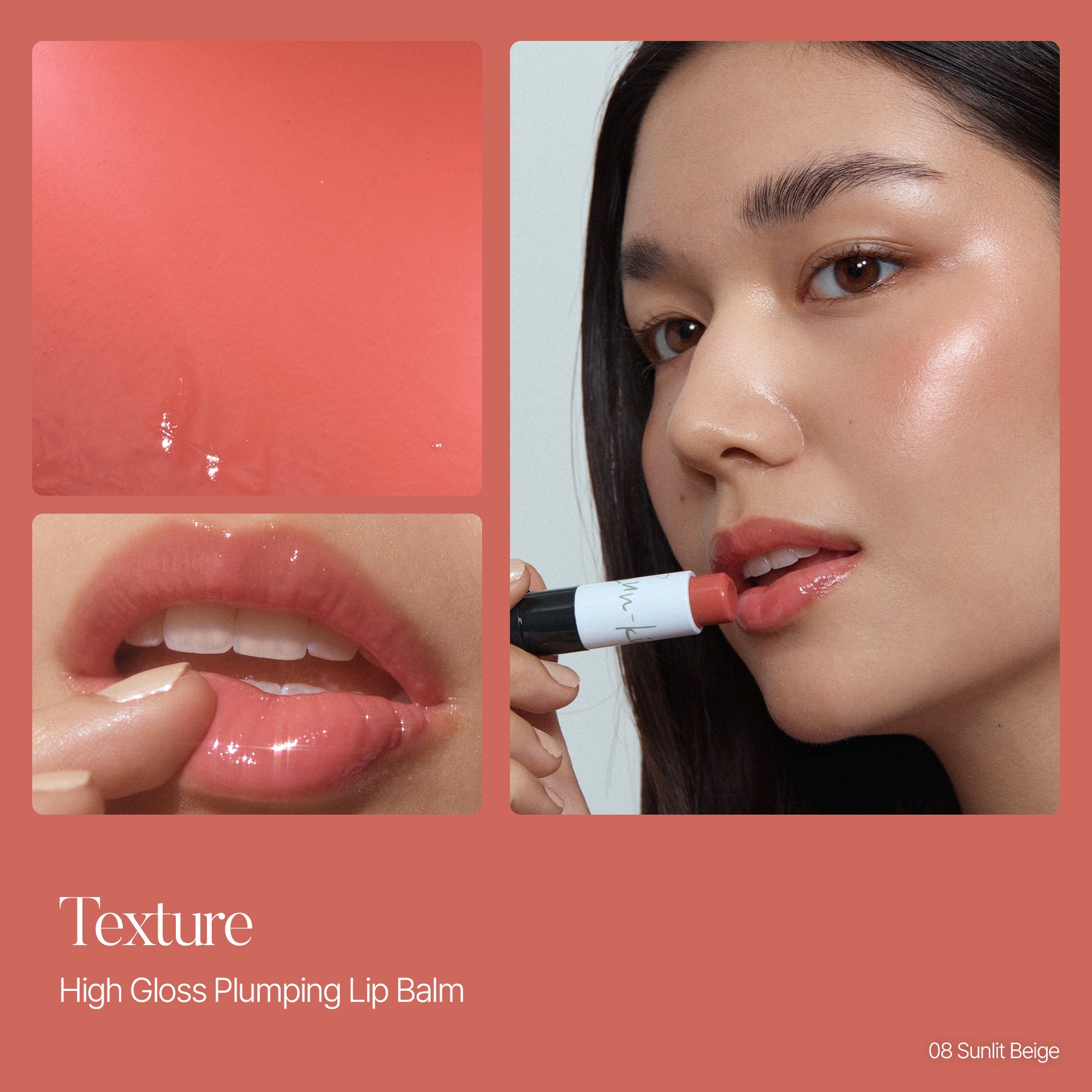 shaishaishai SUN-KISSED Plump Lip Balm 4 g | 08 Sunlit Beige