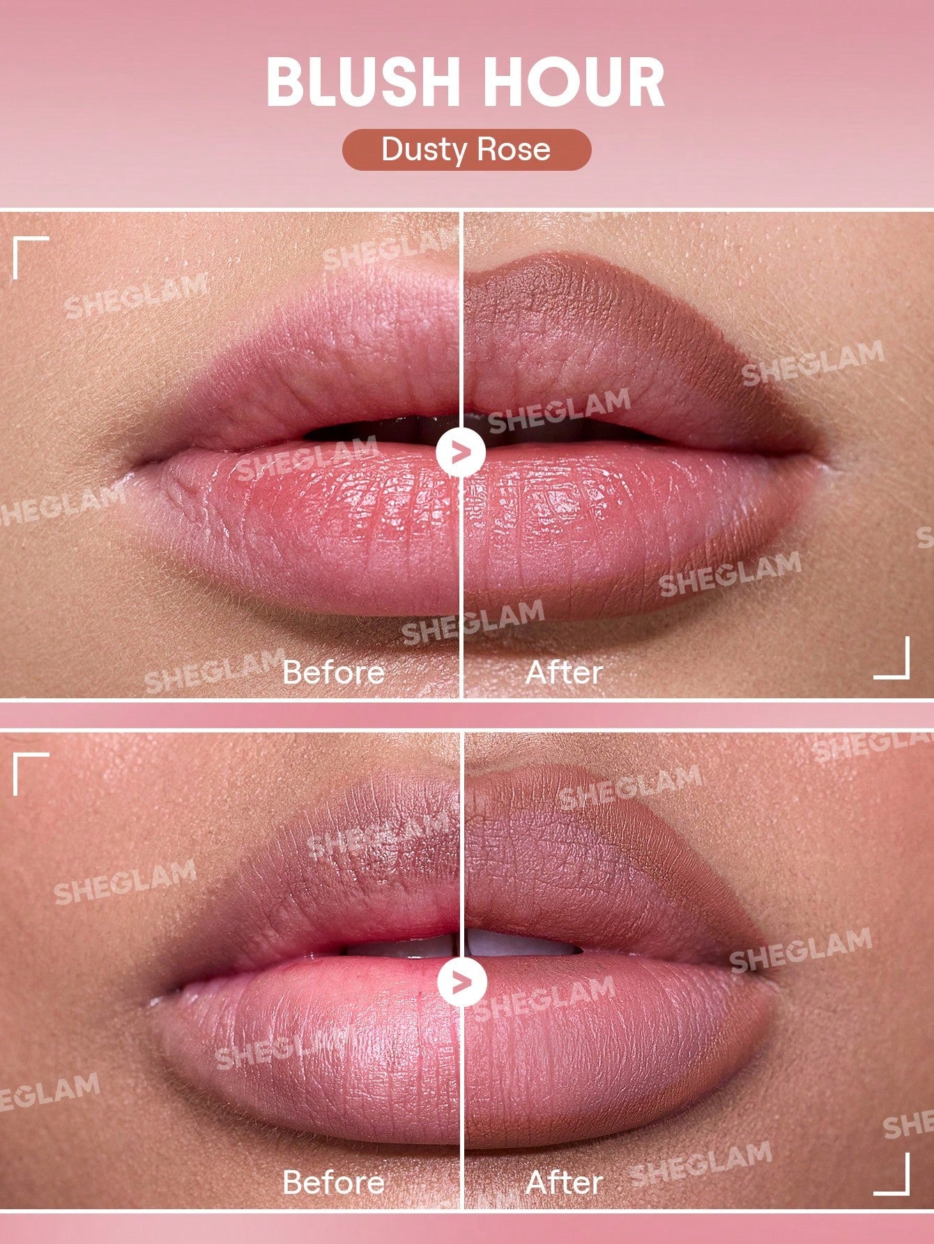 SheGlam Bold Booster Plumping Lip Liner | Blush Hour