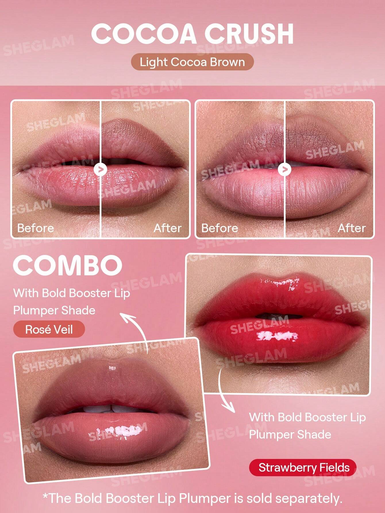 SheGlam Bold Booster Plumping Lip Liner | Cocoa Crush