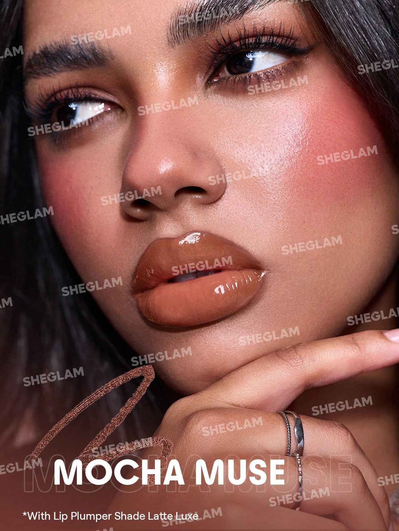 SheGlam Bold Booster Plumping Lip Liner | Mocha Muse