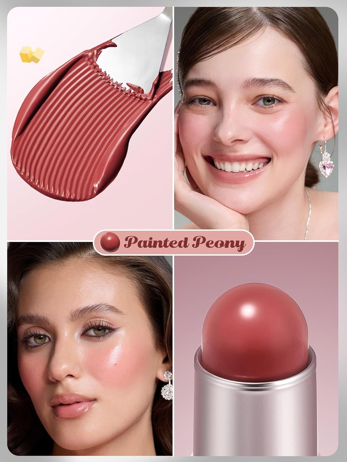 SheGlam Buttery Bliss Blush Stick | Painted Peony