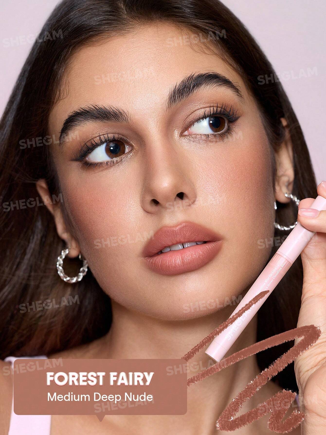 SheGlam Cloudline Blur Lip Liner | Forest Fairy