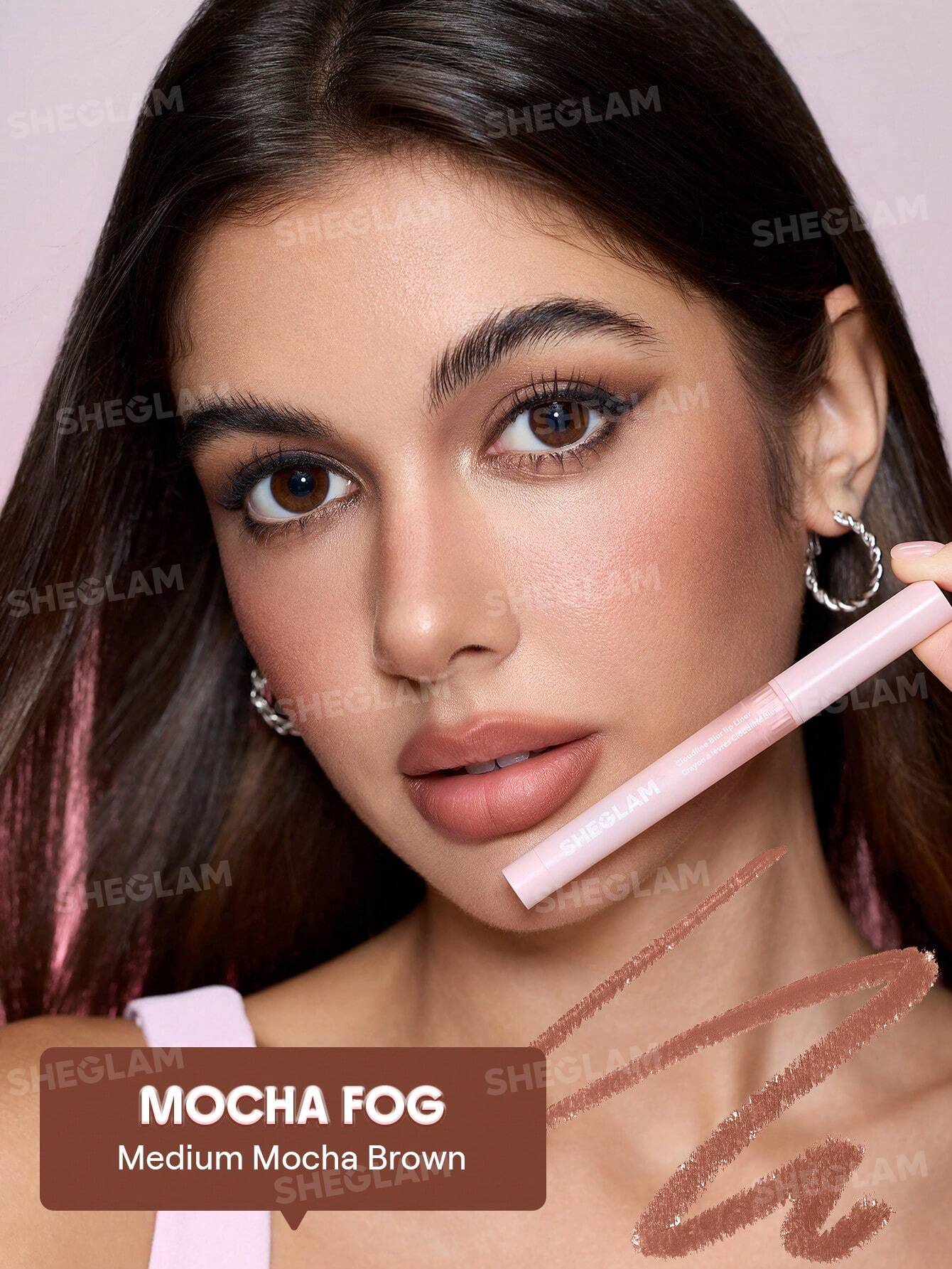 SheGlam Cloudline Blur Lip Liner | Mocha Fog