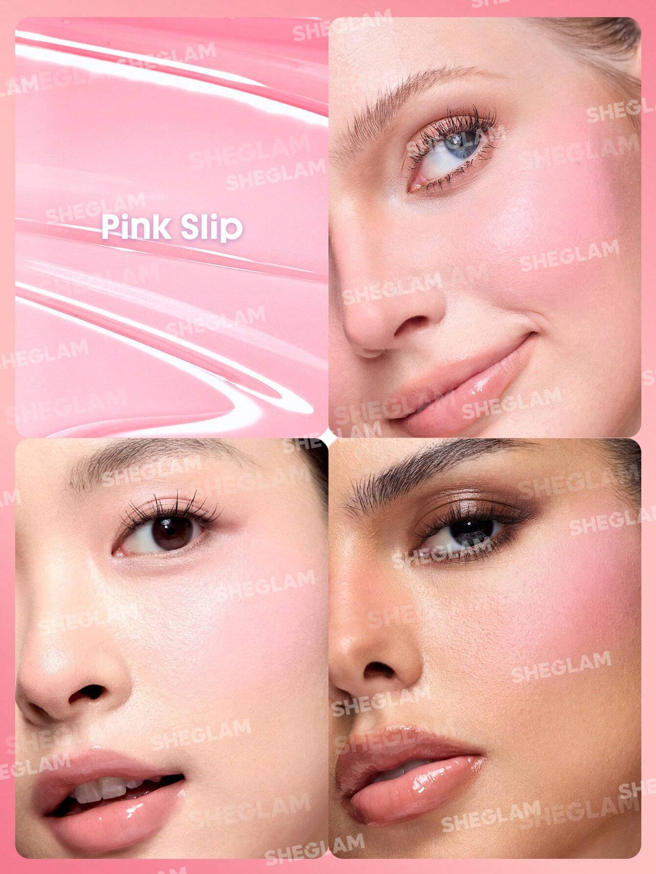 SheGlam Color Bloom Liquid Blush Matte Finish | Pink Slip
