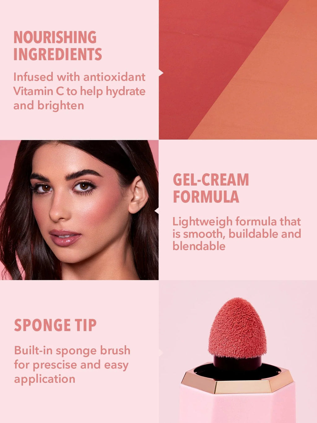 SheGlam Color Bloom Liquid Blush Matte Finish | Love Cake