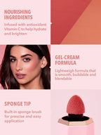 SheGlam Color Bloom Liquid Blush Matte Finish | Love Cake