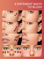 SheGlam Color Bloom Liquid Blush Matte Finish | Rose Ritual