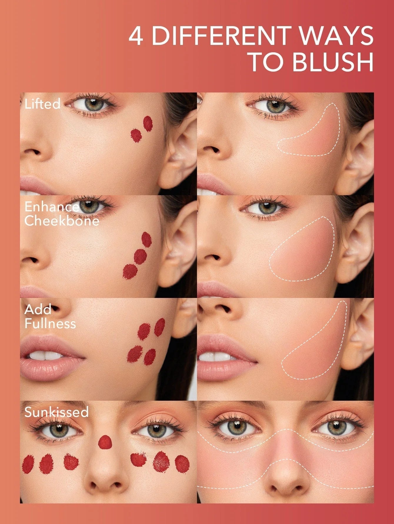 SheGlam Color Bloom Liquid Blush Matte Finish | Rose Ritual