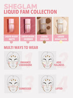 SheGlam Color Bloom Liquid Blush Matte Finish | Devoted