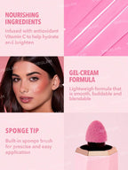 SheGlam Color Bloom Liquid Blush Matte Finish | Petal Talk