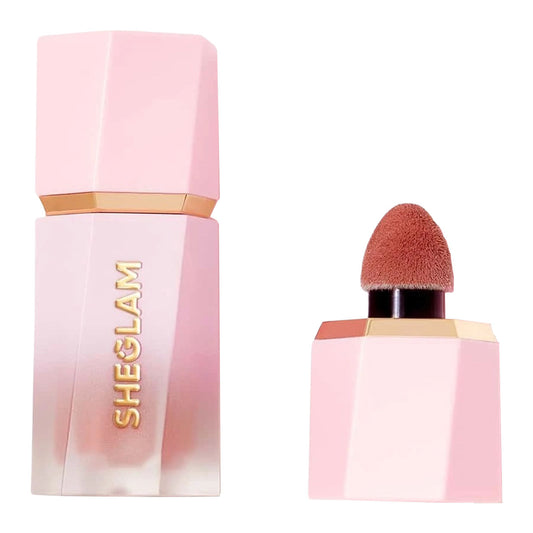SheGlam Color Bloom Liquid Blush Matte Finish | Risky Business