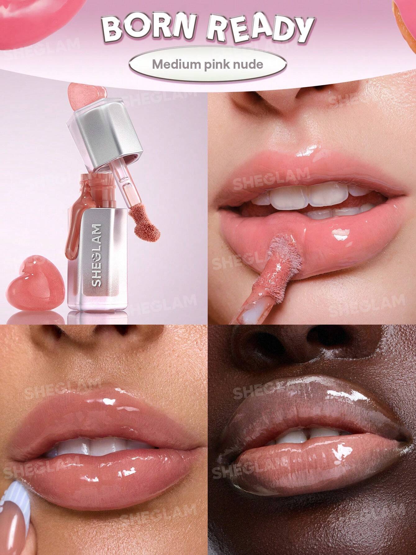 SheGlam Glass Lock Air Gloss | Born Ready