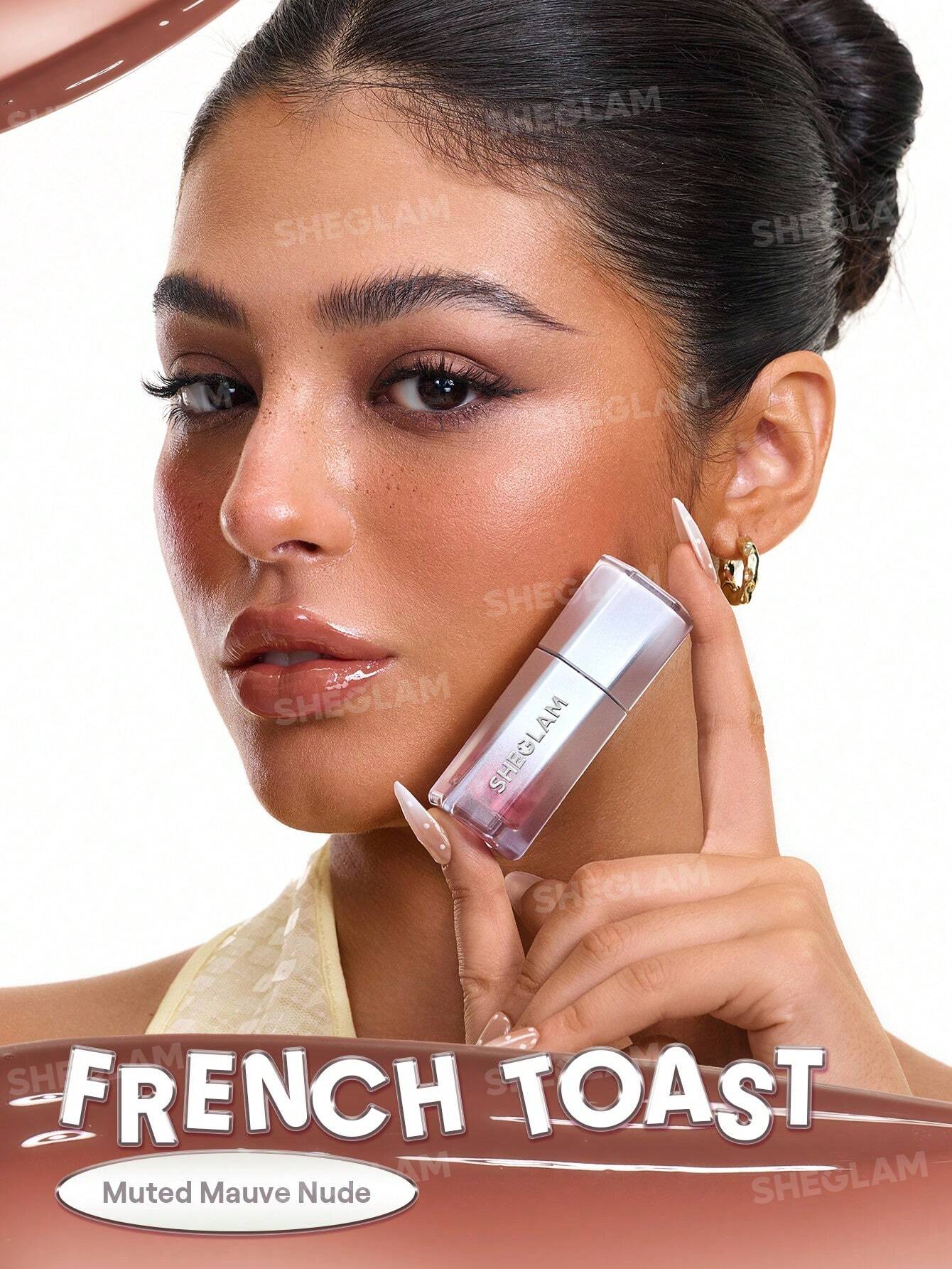 SheGlam Glass Lock Air Gloss | French Toast